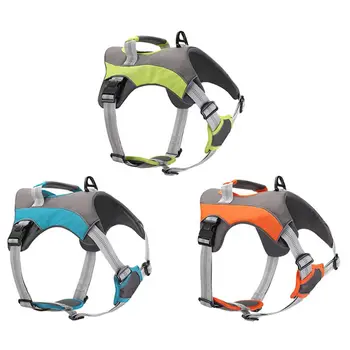 

Pet Dog Walk Out Harness Vest Adjustable Breathable Mesh Reflective Chest Collar M76D