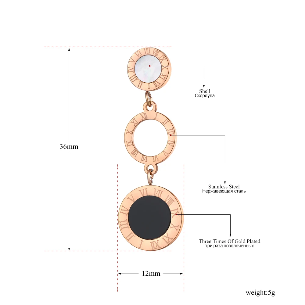 Detailed view of the O-chain and shell inlay round pendant.