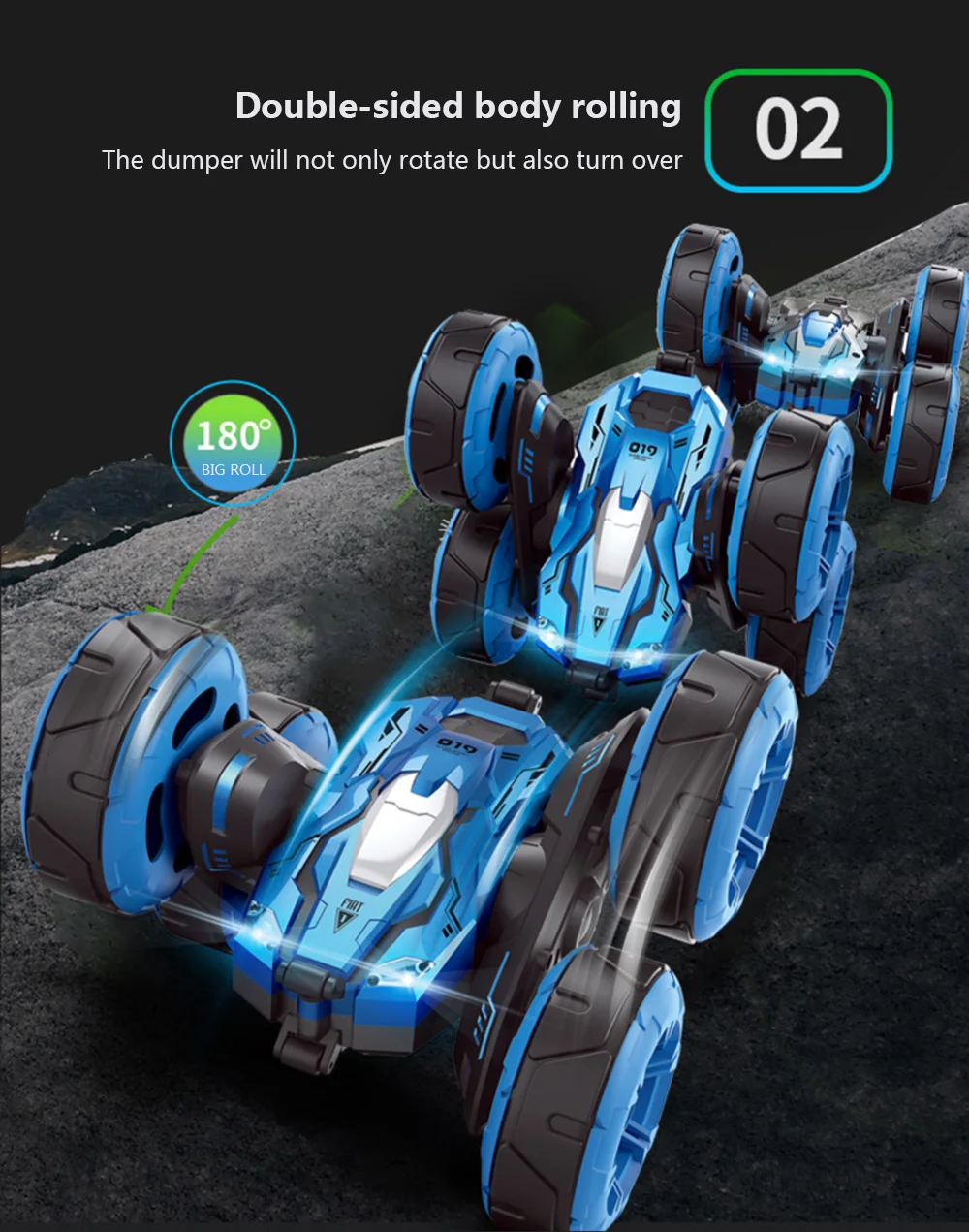 1:12 Rc автомобиль 4wd большой размер внедорожный пульт дистанционного управления автомобиль дрейф трюк деформация двухстороннее автомобильное колесо перезаряжаемые детские игрушки