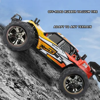 

SUV High Speed Bigfoot Climbing Vehicle 2.4G Wireless Remote Control Vehicle AB Environmental Protection Plastic Boys Speed Toys