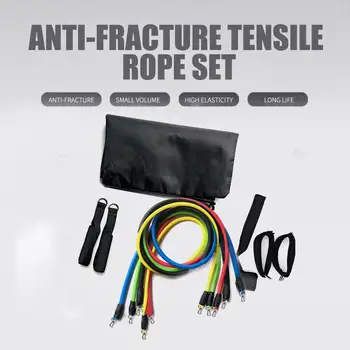 

Training Bands Elastic Rope Puller Stretch Arm Apparatus Removable Chest Expander Tension Band Practical Durable TPE