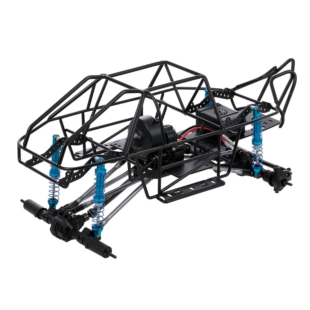 313 мм Колесная база Шасси Рама Со стулами для 1/10 осевой SCX10 II 90046 90047 RC Гусеничный альпинистский Автомобиль DIY Модель