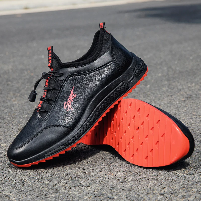 

Dan mian 2019 MEN'S SHOES Spring New Style Skate Shoes Korean-style MEN'S Casual Leather Shoes Sports Trend Shoe