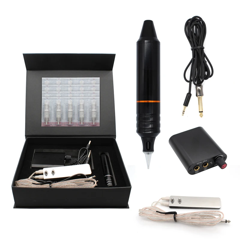 

Tattoo Kit Professional Tattoo Rotary Pen Machine Set Permanent Makeup Cartridge Needle Tattoo Body Art