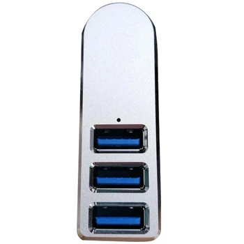 

Premium 3-Port Aluminum Mini USB 3.0 Hub ,90°/180° Degree Rotatable,for PC, Laptop, Notebook PC, XPS and More