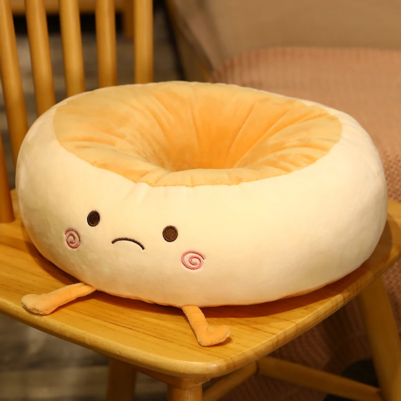 Kawaii Donut Bread Soft Seat Cushion