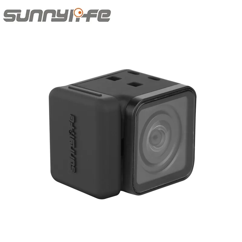 Sunnylife 2PCS Sports Camera Dust Plug Housing Shell Case Protector Silicone Cover for Insta360 ONE R4K Accessories | Электроника
