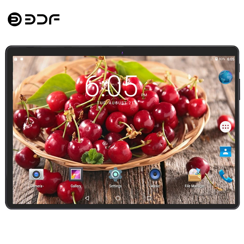 

BDF 2020 Global Version Android 4.4 OS 10 Inch 3G Call Tablet Pc Quad Core 1GB RAM 16GB ROM 1280*800 Dual SIM Cards Tablet 10.1