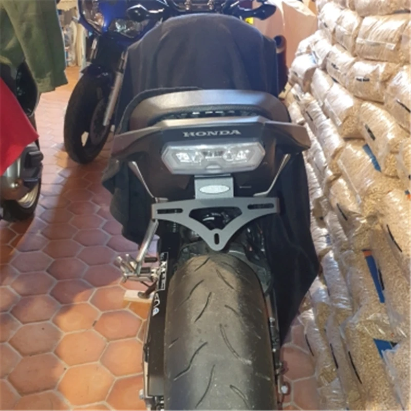 번호판 홀더, 테일 깔끔한 펜더 제거기 등록 플레이트, 혼다 CB650R CB650F CBR650R CBR650F 용 액세서리