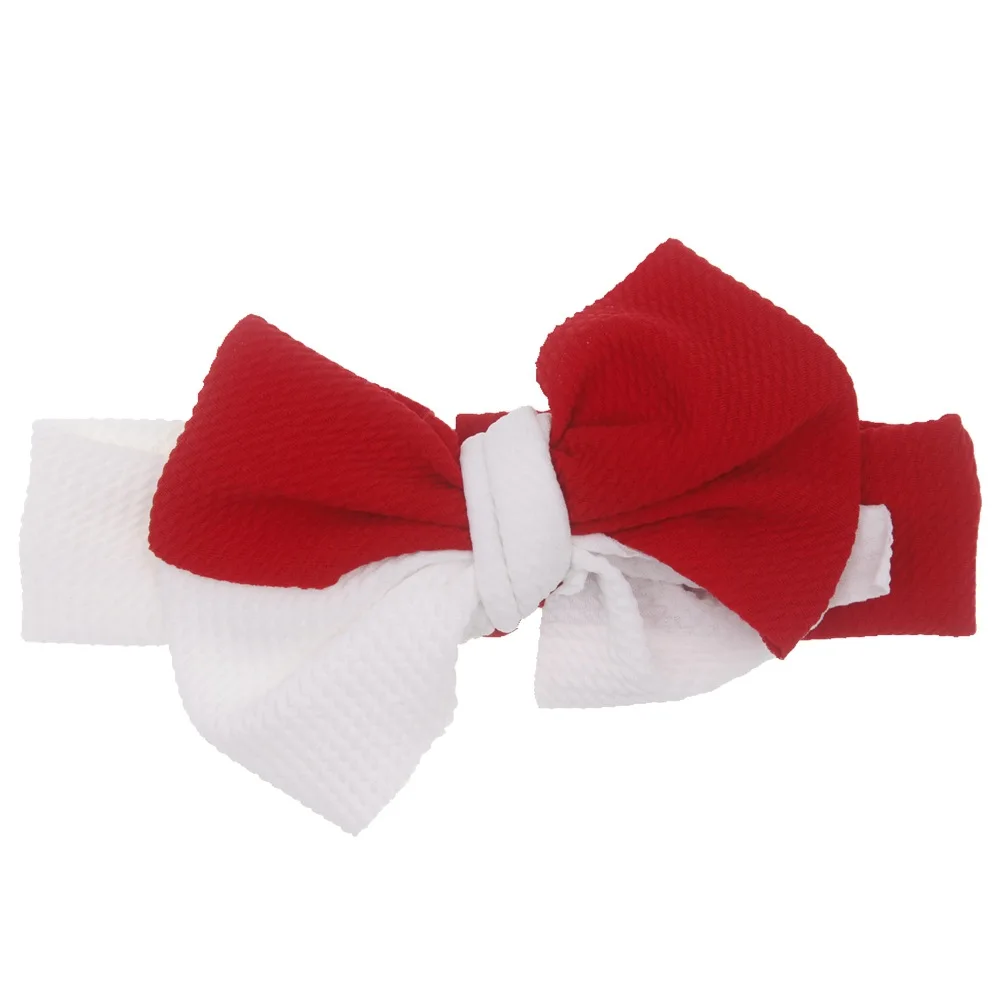 Baby Girls Headbands Newborn Headband Bandeau Bebe Fille Toddler Fabric Double Bow Knot Headwraps Turban Headwear Accessories yundfly dot children hair band girls bowknot headband photography props kids headwraps hair accessories bandeau bebe