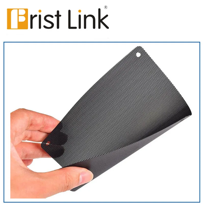 5pcs 3cm 4cm 5cm 6cm 7cm 8cm PC Cooler Fan Covers Fan Dustproof Filter Dust Net PVC Dust Strainer Computer Cooling Mesh