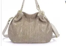 Luxury Brand Дизайнер Женщины Сумки Из Натуральной Кожи Сумки Змеиной Женщины Посланник Сумки Женские Crossbody Сумки женщин X-4 - Цвет: Бежевый