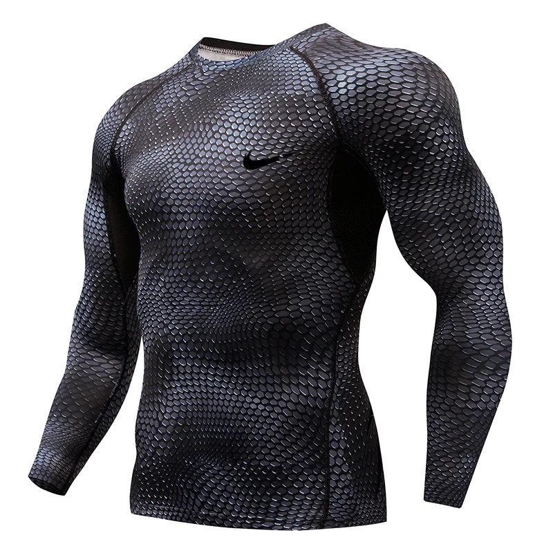 Беговая Толстовка myanner 3D-Druck Gym Рашгард для фитнеса MMA Langarm-Laufshirt Marke Бодибилдинг-тренировочный топ