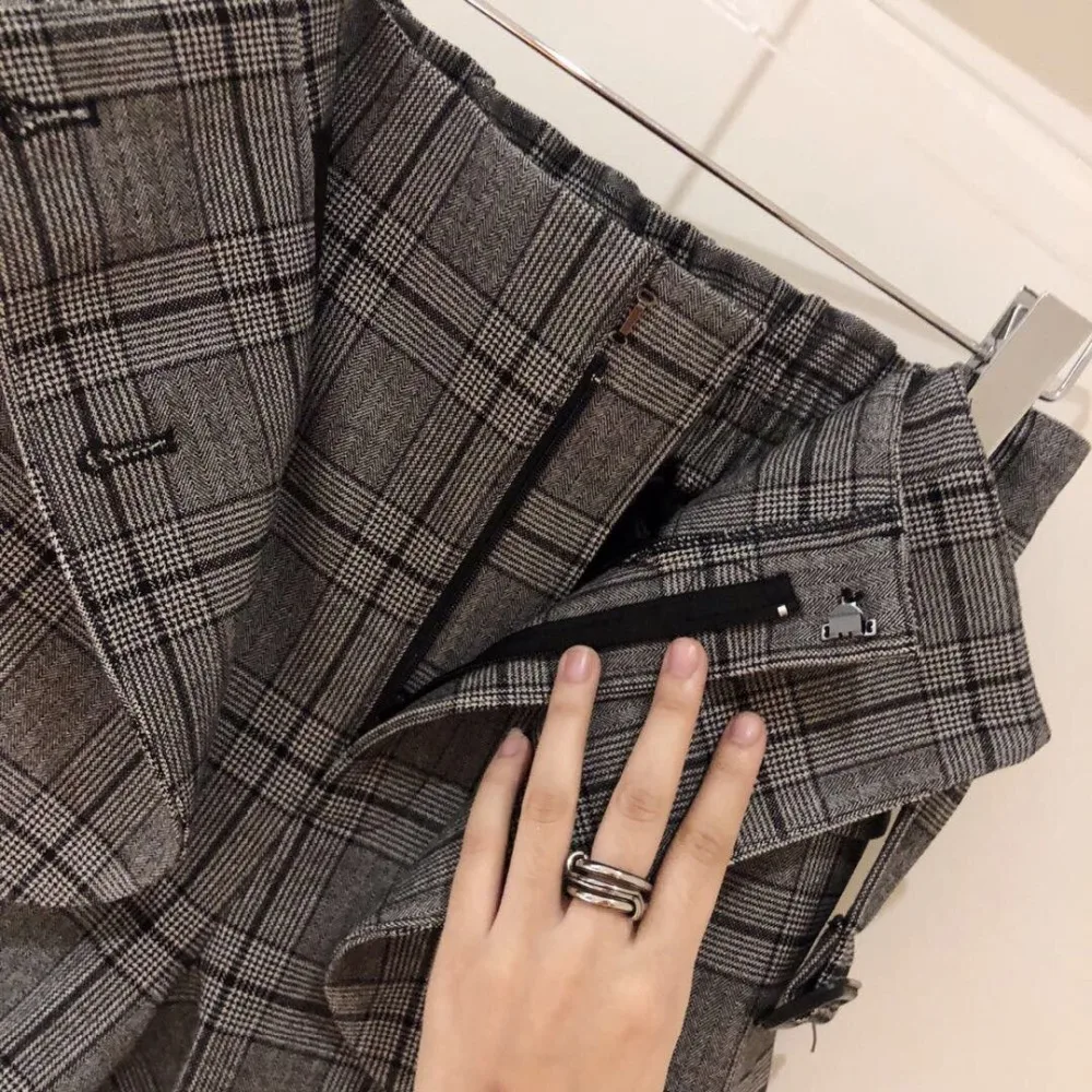 2019FW модные новые женские клетчатые шорты с высокой талией женские повседневные короткие штаны ddxgz2v 11,7
