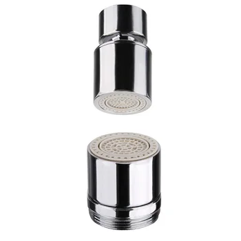 

1pc Sink Aerator Faucets Sink Water 2 Bathroom Flow 360° Device Swivel Aerator Saving Kitchen Brand New