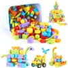 28-128Pcs/Set of Educational Learning Toys Magnetic Block  magnet cube Car Education Toys Magnetic Construction Building Blocks ► Photo 1/6