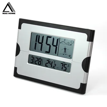 

MAX HOME Alarm Clock luminous Simple Electronic Clock Bedside Large Screen Digital LED Automatic School Clock Multi-function