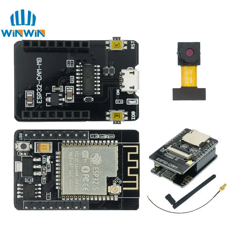 Макетная плата CH340 CH340G 5 В ESP32-CAM ESP32-CAM-MB MICRO USB ESP32 для последовательного подключения