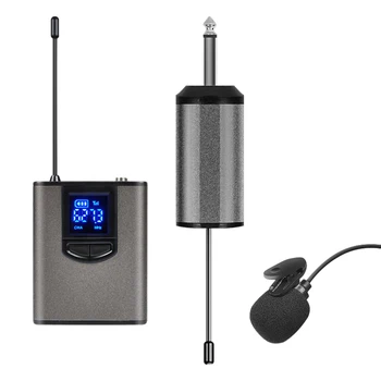 

Speech Sensitive Public Speaking UHF Professional Scholar Hands Free Receiver Transmitter Lapel Headset Wireless Microphone