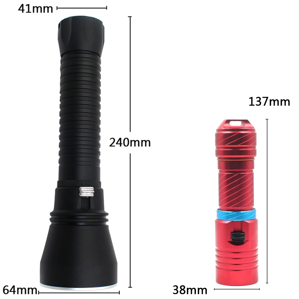 Litwod Z20 Дайвинг IPX8 CREE лампа XHP70 8000 лм Дайвинг фонарик лампа работает под водой водонепроницаемый светильник 18650 или 26650 батарея