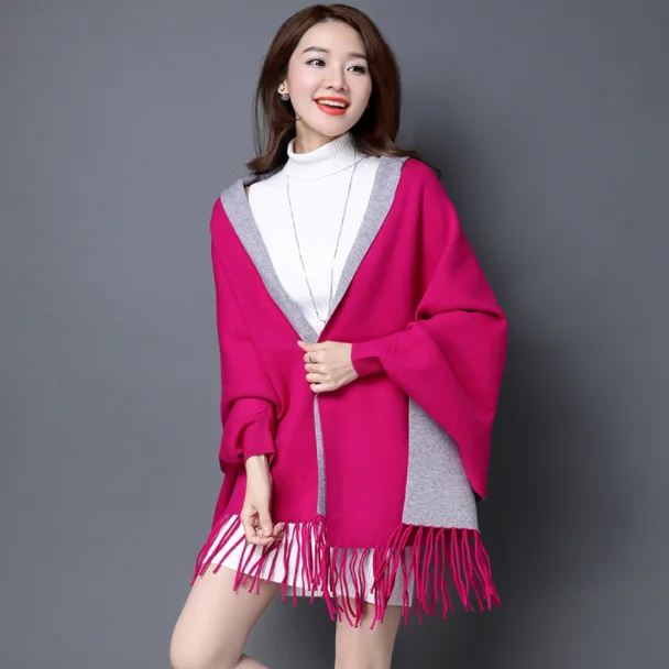 Женский свитер на зиму 2020 женский свободный тонкий жакет с запахом и длинным