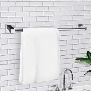

4Pcs-Bathroom-Hardware-Accessory-Set-Included-18-Stainless-Steel-Single-Towel-Bar-Robe-Hook-Toilet-Roll-Paper-Holder-Towel-Ring