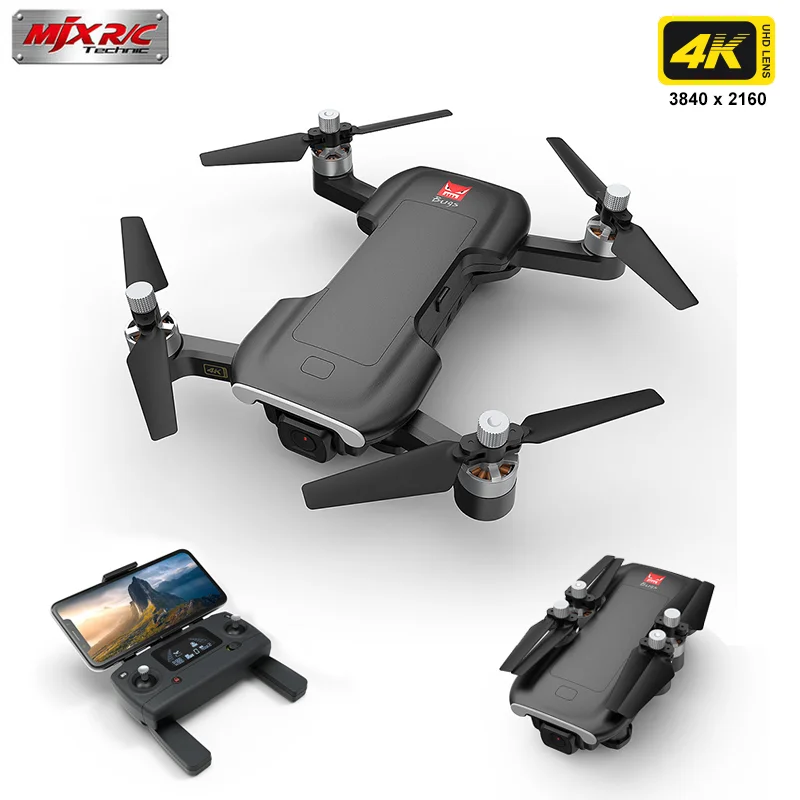 Дрон MJX Bugs7 B7 складной с GPS HD камерой 4K Wi Fi 5 ГГц|Дроны камерой| |