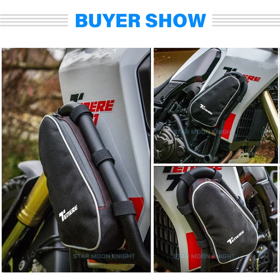 Kit de rack de bagagem traseira da motocicleta para yamaha tenere 700