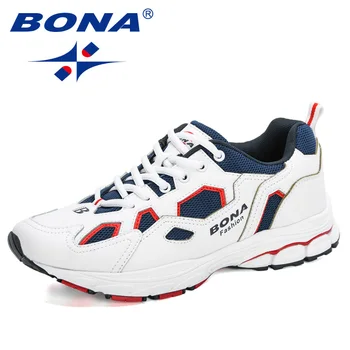 

BONA 2020 New Designers Mesh Men Casual Shoes Classic Tenis Masculino Shoes Man Leisure Footwear Zapatos Hombre Sapatos Sneakers