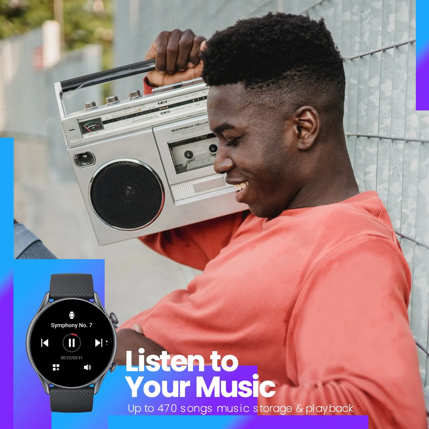 Amazfit GTR 3 Pro GTR-3 Pro Ʈ ð AMOLED ÷ Zepp OS App 12  ͸  ȵ̵