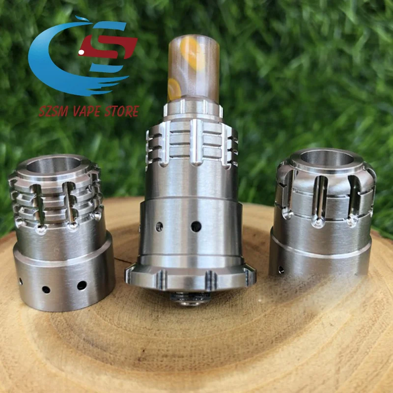 900 bf RDA MTL 316 нержавеющая сталь 12 мм/13 мм/18 мм диаматор нижний питатель Ремонтопригодный атомайзер против скорости революция 18 мм RDA