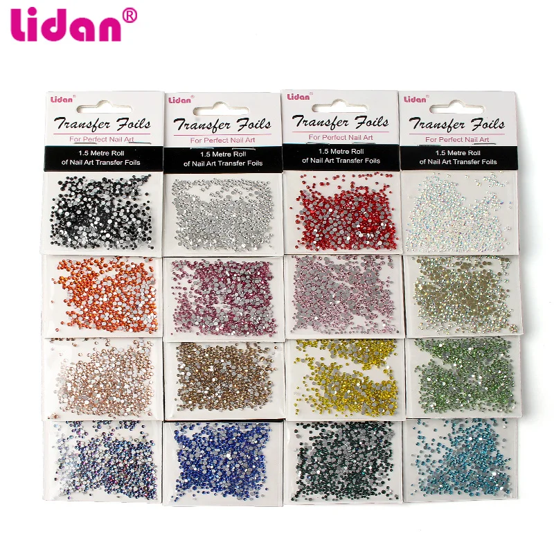 

1Bag Nail Glass Diamond Flame Crystal White Drill Charm Set Shiny Rhinestone For 3D Nail Art DIY Nails Decorations New Arrivel