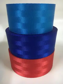 

10 meters roll 2 inches polyester car seat belt webbing for DIY car safety webbing strap