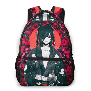 

Dororo Shoulder Bag for Teenage Hyakkimaru Dororo Flower Fashion Students Backpack