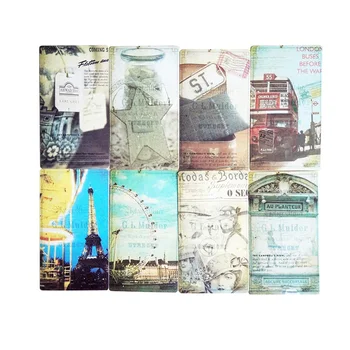 

Free Shipping 8packs Vintage Tower Postcard Mailed Postcard Set Classic Movie Poster Postale Invitation card Greeting card