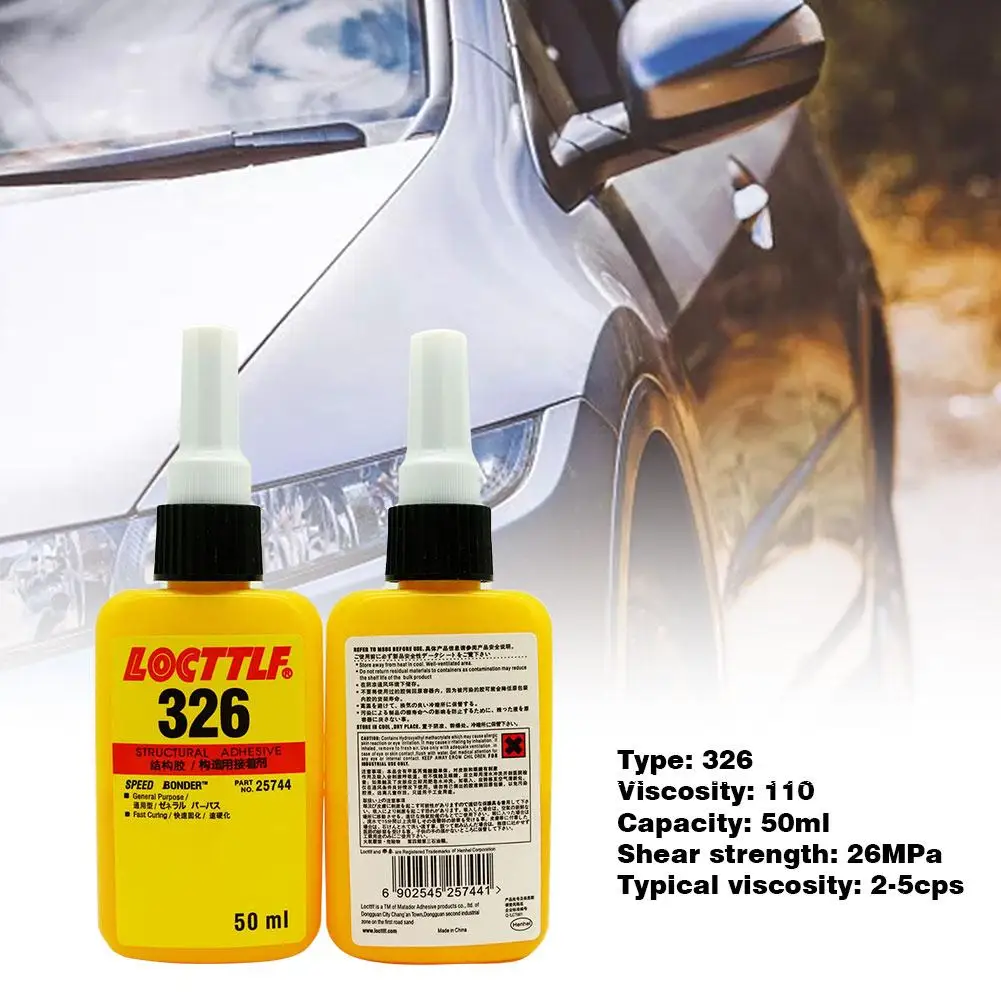 50ML Metal Glass Adhesive Fast Curing Safe Construction Epoxy Glue Liquid Instant Strong Super Glue Rearview Mirror Adhesive 5