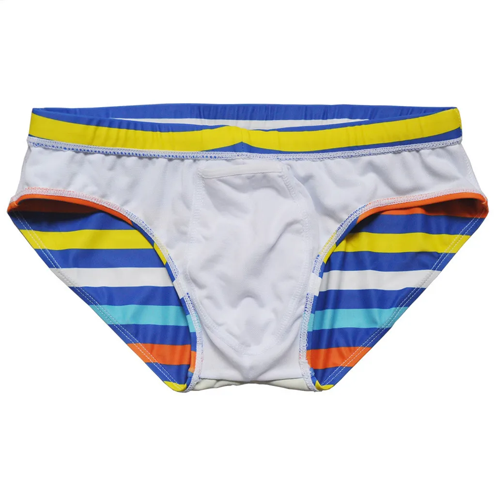 Летние модные мужские сексуальные купальные плавки с градиентом, Быстросохнущий пляжный купальник бикини, купальные шорты, боксеры# p4