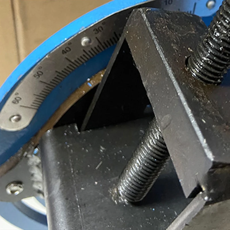 Scanalatura per tubi intaglio macchina di precisione tagliatrice per tubi perforatrice utensili ausiliari angolo regolabile - immagine 6