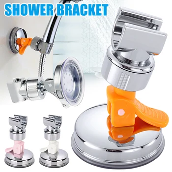 

Shower Head Handset Holder Wall Mount Bracket Adjustable Durable for Bathroom TUE88
