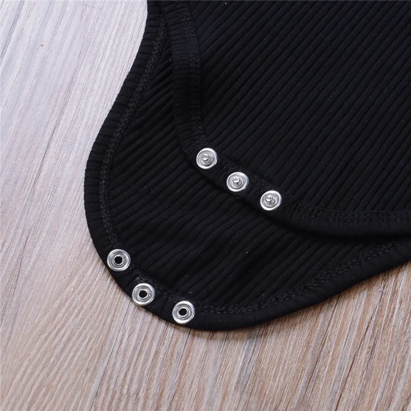 0-24M Newborn Jumpsuit Baby Boy Long Sleeve Romper Cotton Ruffled Solid Beige White Black Pink Playsuit For Infant Girls 5