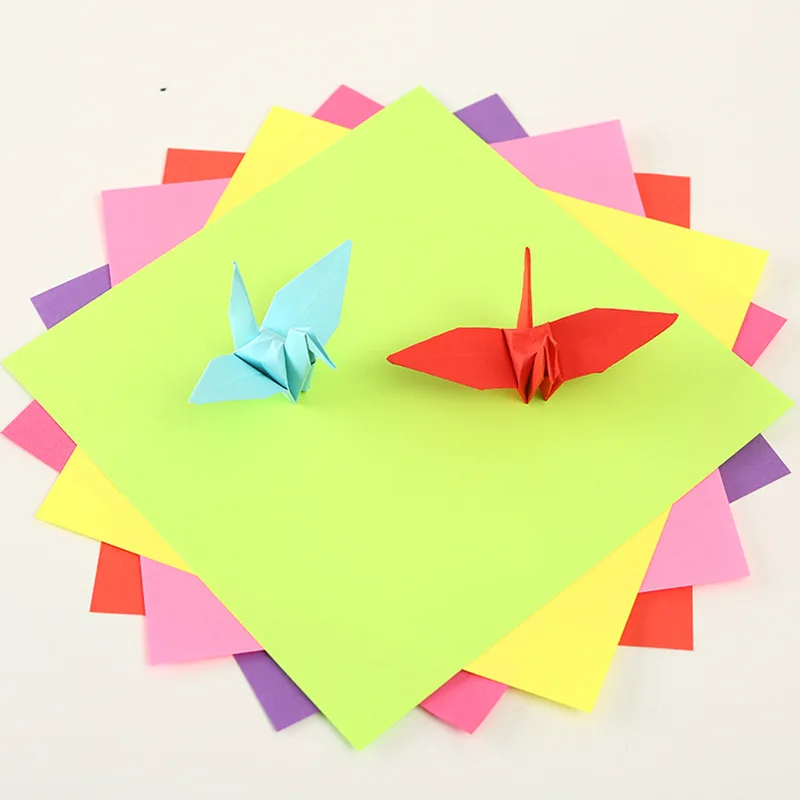 

Huiyang New Products Paper Folding Creative Kindergarten Children Handmade Multi-Specification Color Square Paper a Generation o