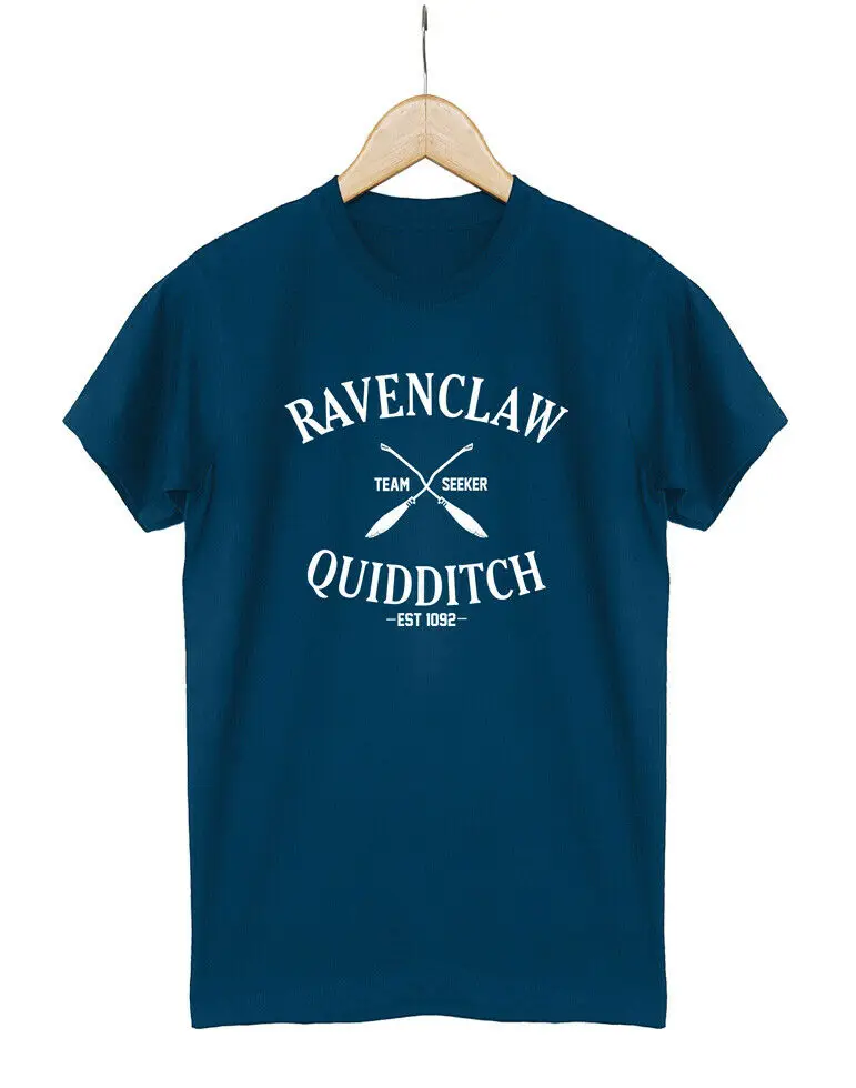 

Ravenclaw Quidditch T-Shirt happy poter Shirts Unisex Team Seeker Present Tees