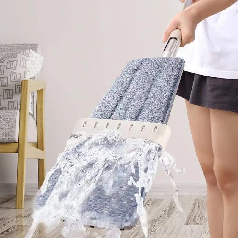 

2021 Spray Magic Automatic Mop Avoid Hand Washing Ultrafine Fiber Cleaning Cloth Home Kitchen Wooden Floor Lazy Fellow Mop