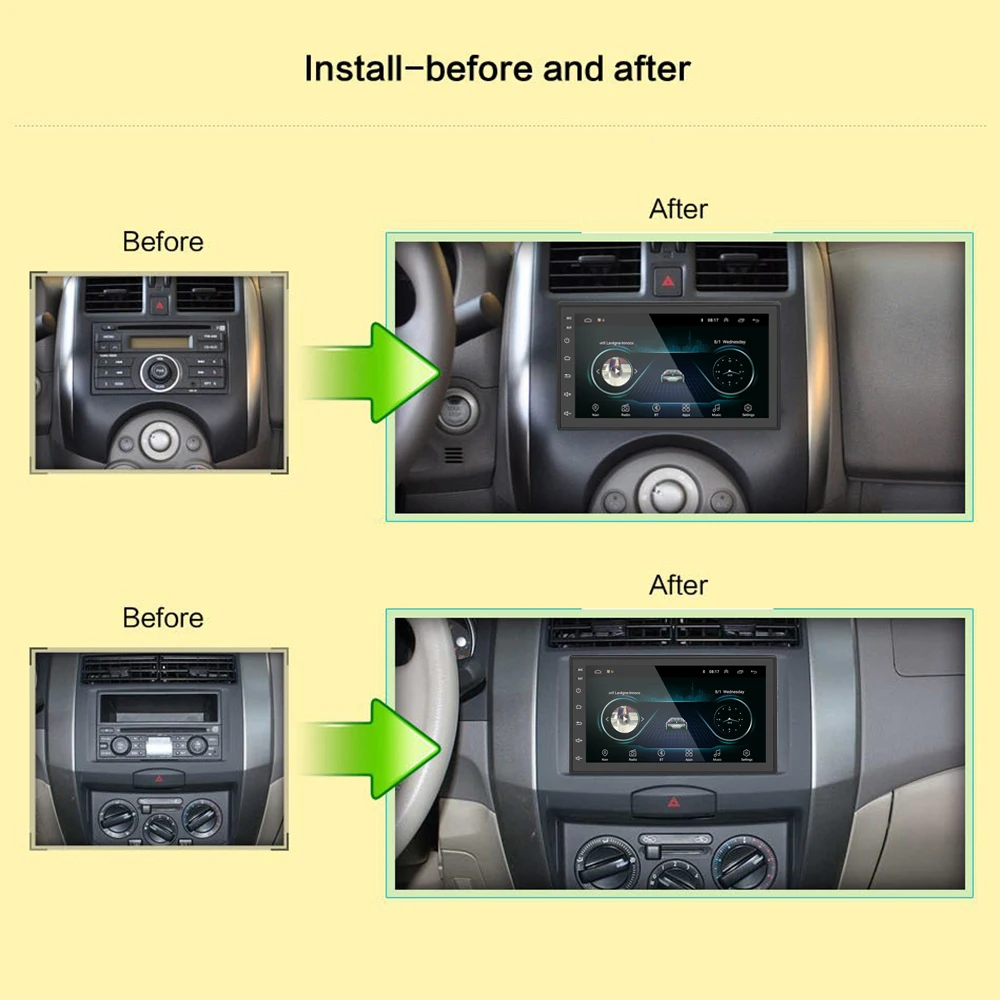 Clearance 2 Din Android Car Multimedia Player GPS Navigation 2din HD Autoradio WiFi USB FM 2 Din 7" Car Audio Radio Stereo Backup Monitor 12 Clearance 2 Din Android Car Multimedia Player GPS Navigation 2din HD Autoradio WiFi USB FM 2 Din 7" Car Audio Radio Stereo Backup Monitor 12