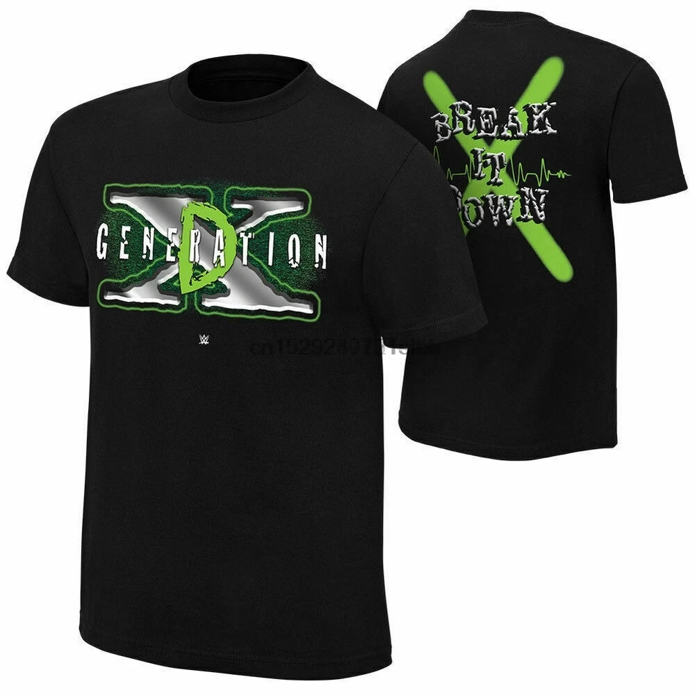 Camiseta De Lucha Para Hombre Nueva Playera De Generacion X Break It Dx D Camisetas Aliexpress