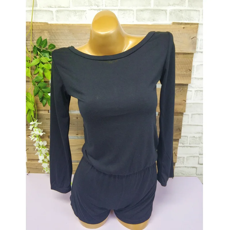 Европа и Америка, AliExpress-весна, стиль, сексуальное, с открытыми плечами, цельное нижнее белье, топы, женское платье
