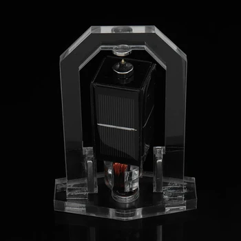 

New Solar Magnetic Levitation Model Levitating Mendocino Motor Educational Model Vertical Stand St19