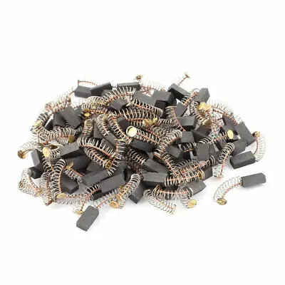 12mm x 6mm x 4mm Motor Carbon Brushes 90 Pcs for Generic Electric Motor 2mm 3mm 3 17mm 4mm 5mm 6mm 6 35mm 7mm 8mm 10mm 11mm 12mm 14mm rigid flange coupling motor guide shaft coupler support connector