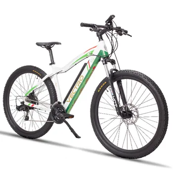 

29 Inch Powerful Electric Scooter 36V 350W Two Wheels Electric Bicycles 21 Speed Mountain E Bikes Electric Bicycles White/Yellow