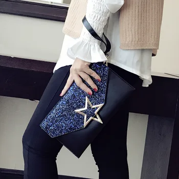 

New Wild Envelope Bag Shoulder Messenger Bag Personality Fashionable Clutch